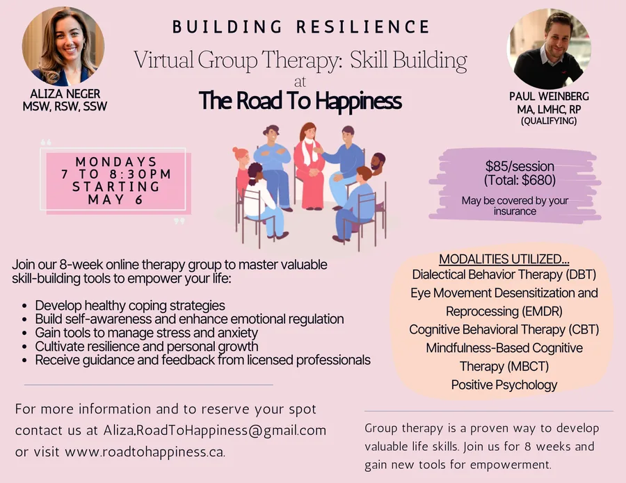 Virtual Group Therapy Skill Building